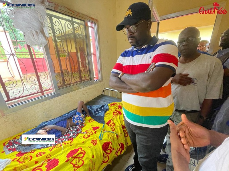 Le DG du FDSI visite l’hôpital de Mamou. Pour un examen de l’état de