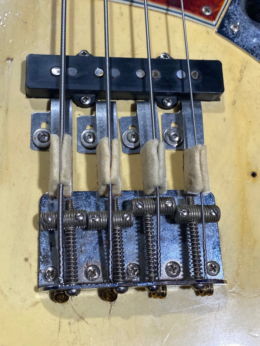 1960 Fender Jazz Bass Stack Knob The Guitar Broker