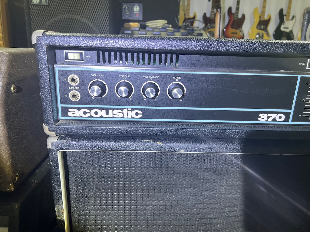 1971 Acoustic 371 Bass Amplifier The Guitar Broker