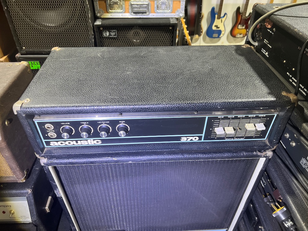 1971 Acoustic 371 Bass Amplifier The Guitar Broker