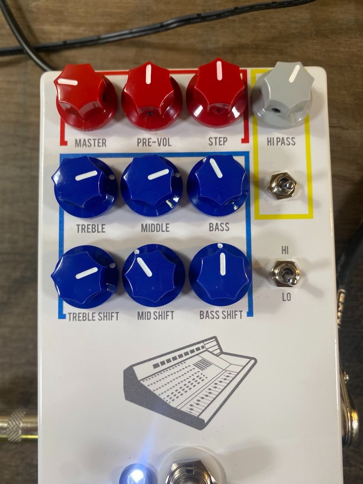 JHS Pedals Colour Box V2 Preamp Review in Pictures Guitar Chalk