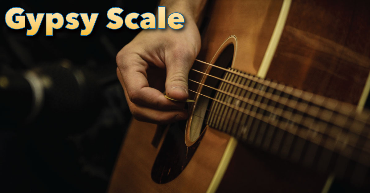Gypsy Scale Guitar TAB, Notation, Diagrams & Theory