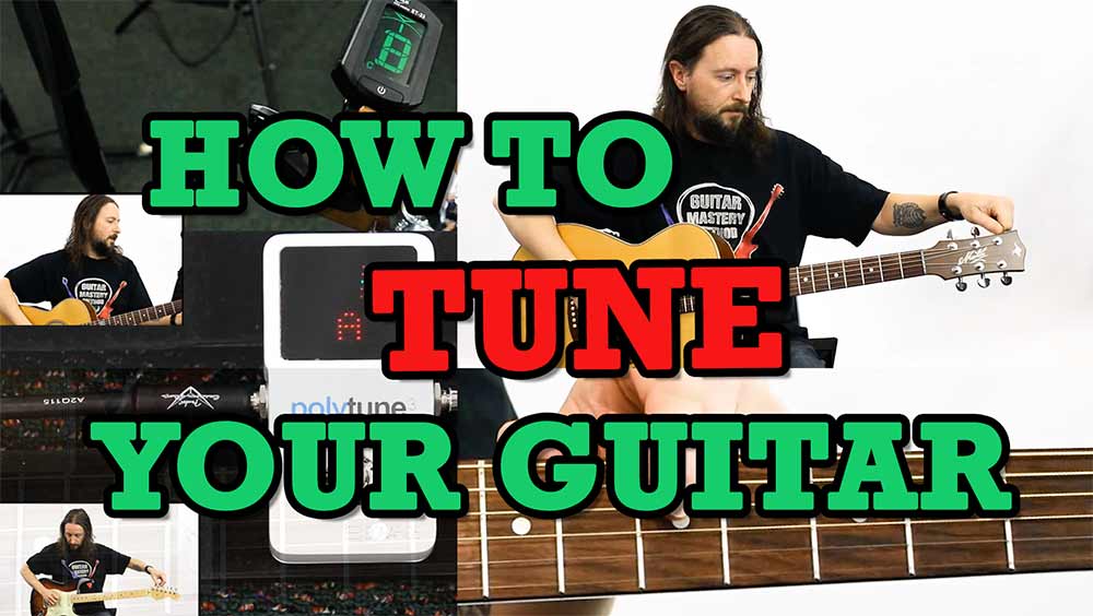 How To Tune Your Guitar Free Online Guitar Lesson
