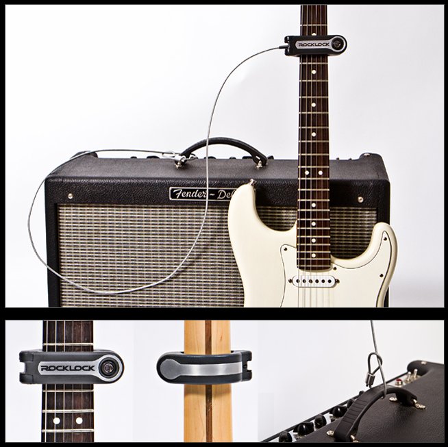 Rock Lock Protects Your Guitar from Theft Now Available Online