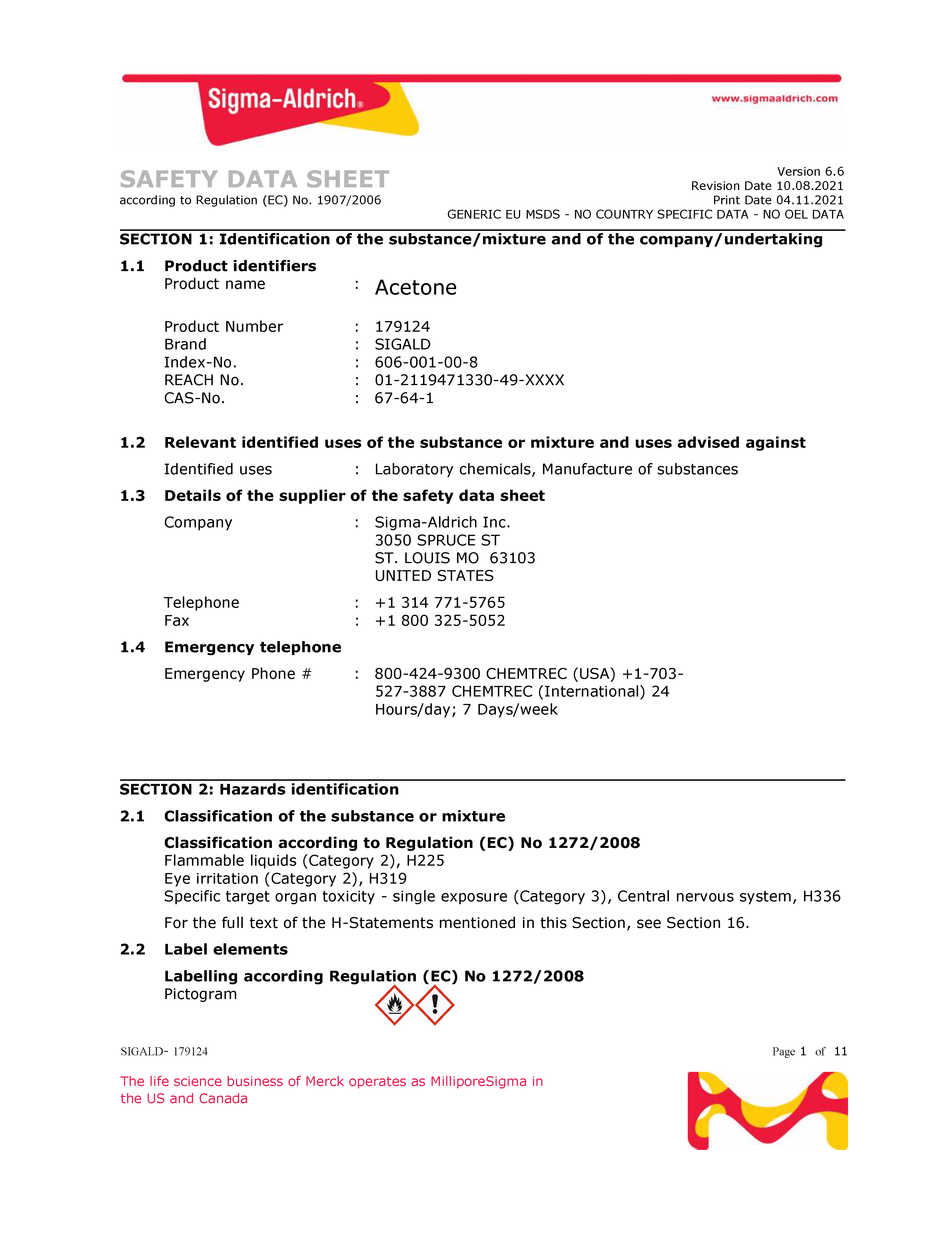 Material Safety Data Sheets (MSDS) GU LAB