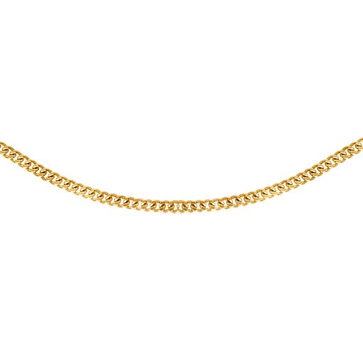 Kedja i 18K guld 38 cm Guldfynd