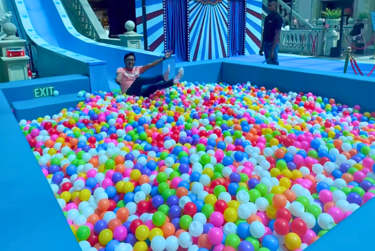 Mercato Mall's Giant Slide Is Back For Another FunFilled Summer