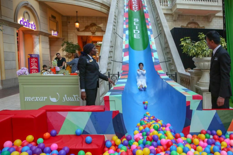 Mercato Mall's Giant Slide Is Back For Another FunFilled Summer