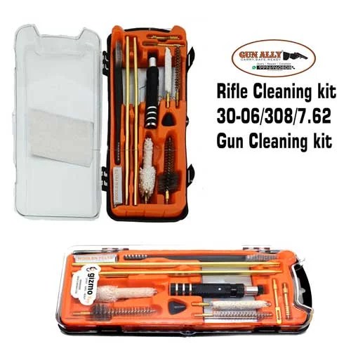 GunAlly Rifle Cleaning kit 3006/308/7.62 Compact Size Gun Cleaning kit