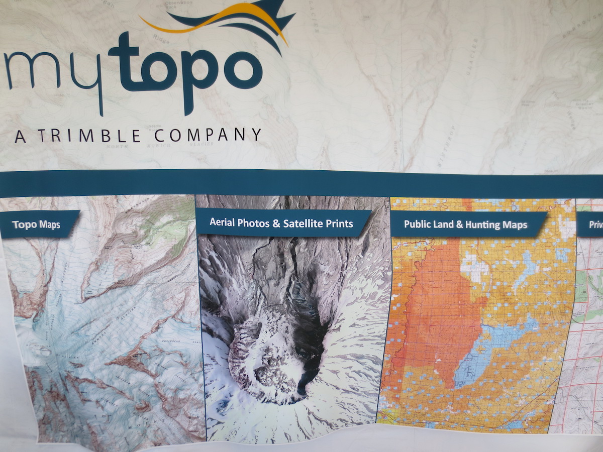 10 Printed, Waterproof Maps from MyTopo! SHOT Show 2017