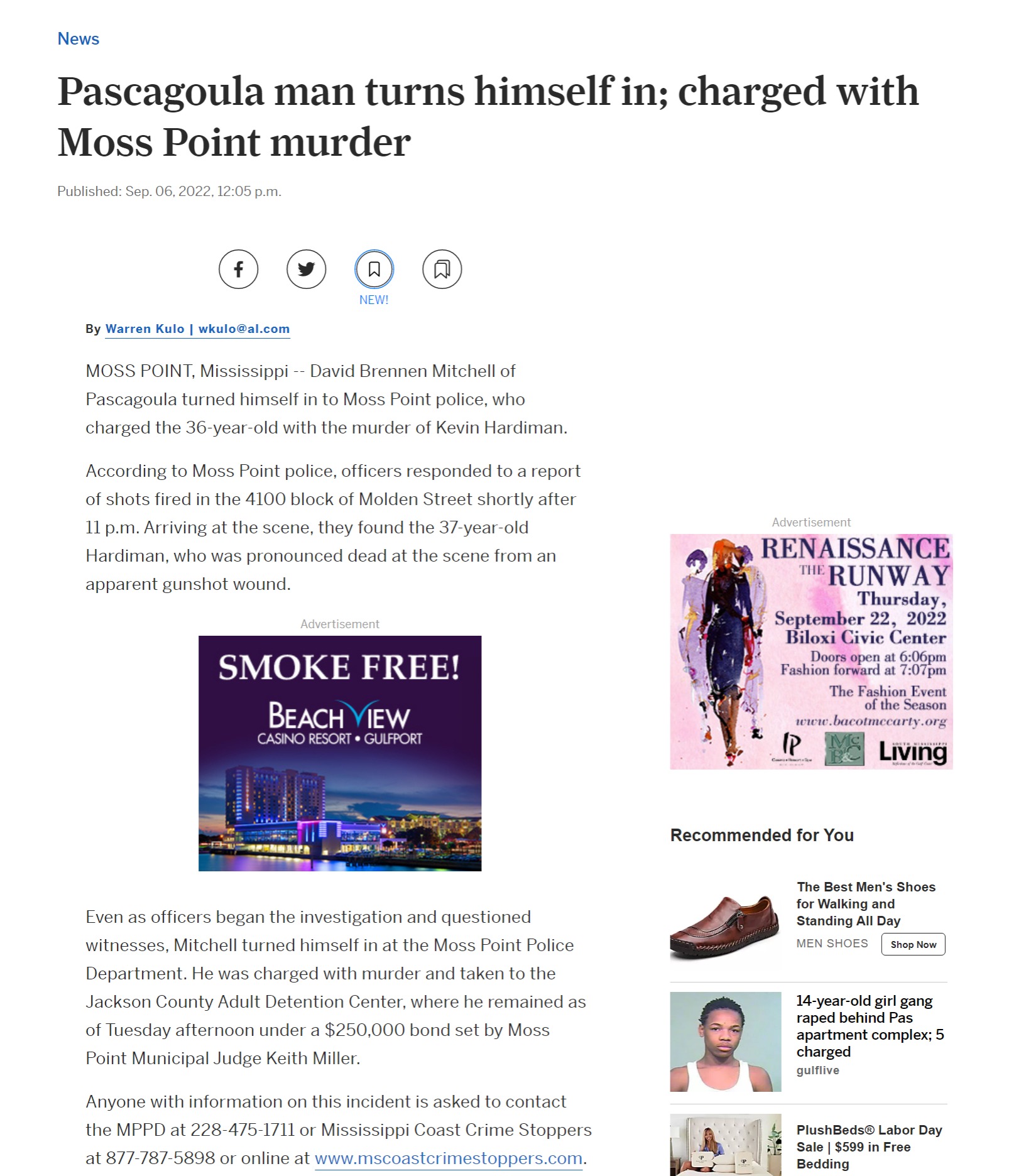 Incident Gun Violence Archive