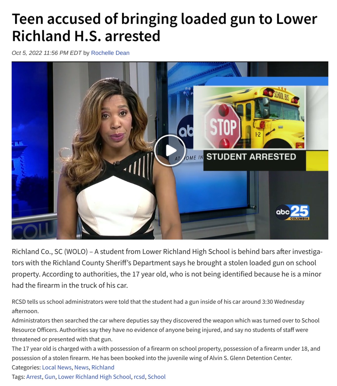 Incident Gun Violence Archive