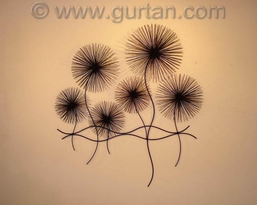 Dandelions Metal Wall Art Metal Wall Sculpture Home Decor