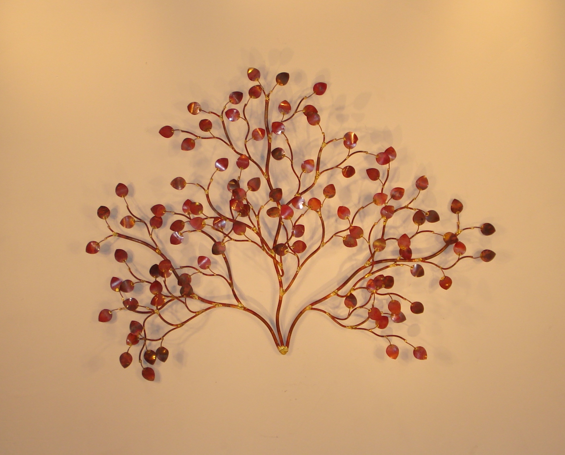 Metal Wall Art and Wall Decor Leaves Gurtan Designs