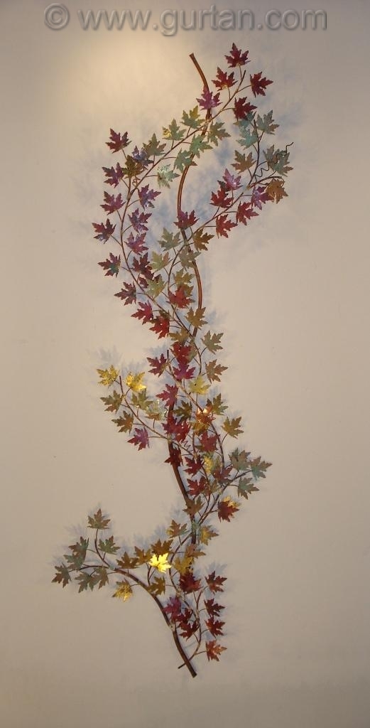 Leaves Metal Wall Art Metal Wall Sculpture Home Decor