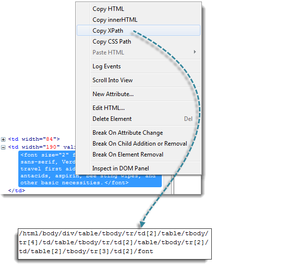 How to Handle  Table in Selenium Driver