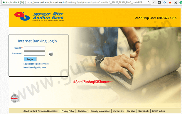 Aadhar Card Link Andhra Bank Aadhar In