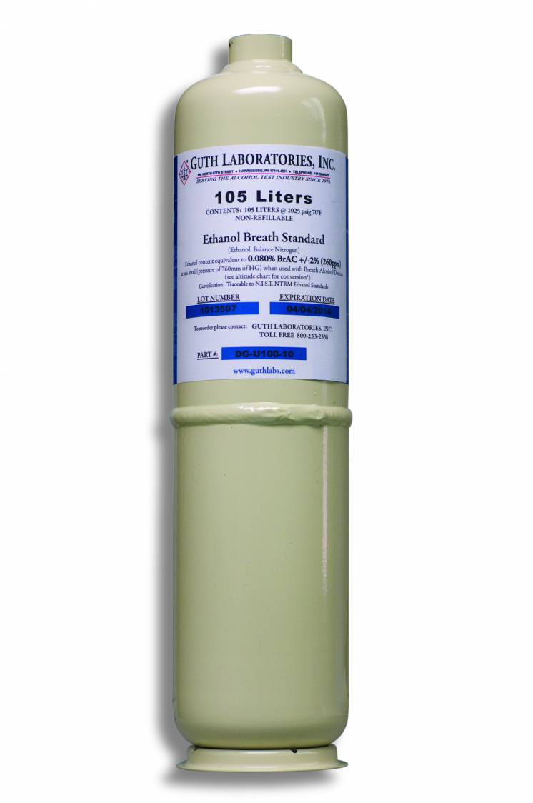 Guth Laboratories » Dry Gas Cylinder