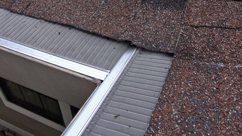 Asphalt Shingle Gutter Guard by Gutterglove®
