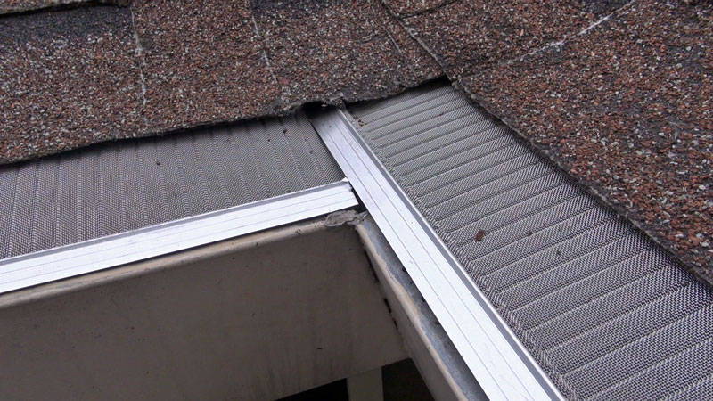 Asphalt Shingle Gutter Guard by Gutterglove®