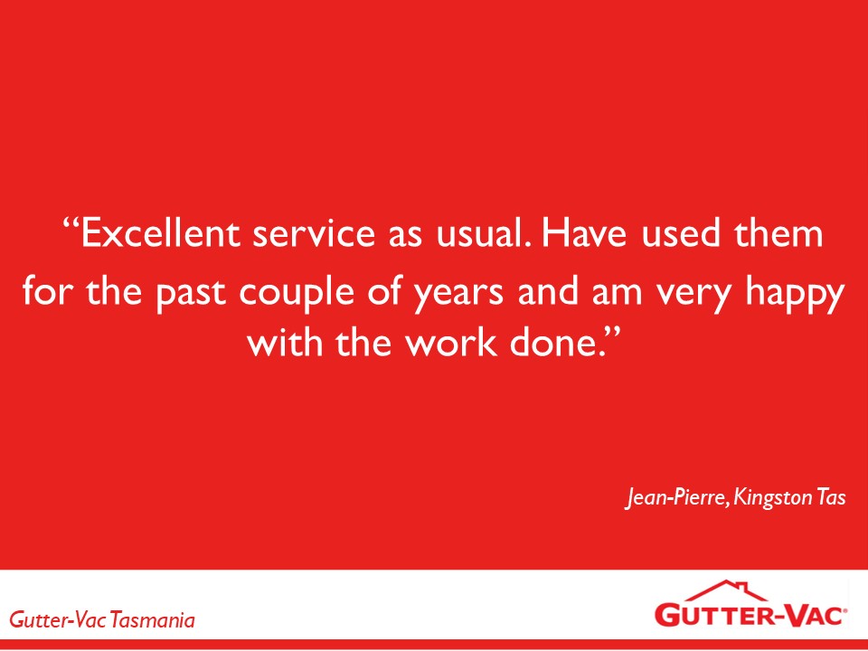 Review of a Repeat Kingston Gutter Cleaning Customer GutterVac