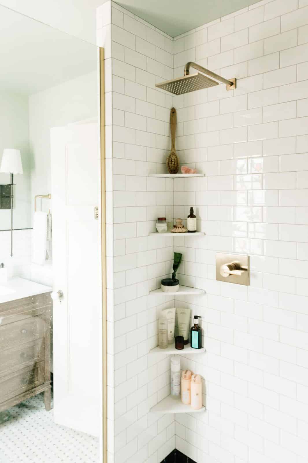 10 Shower Niches Shelf Ideas for your Tiles( Materials Listed)
