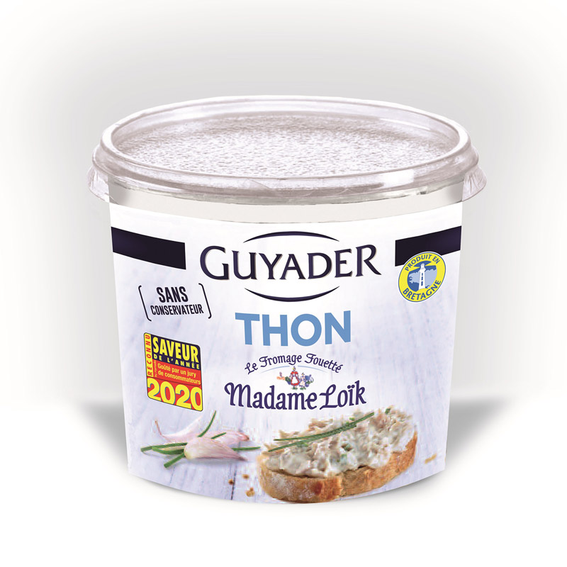Tartinable thon & Fromage Fouetté Madame Loïk® • Guyader Gastronomie