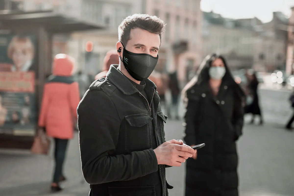 MaskFone Is The World's First Face Mask With BuiltIn Earbuds