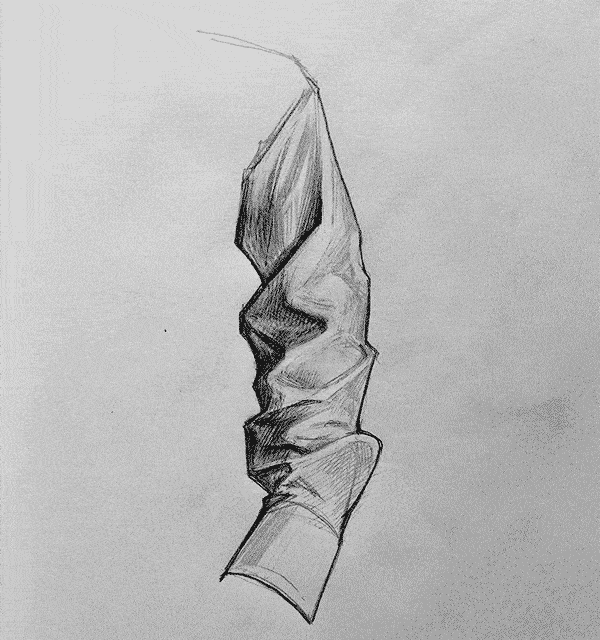 How to Draw Folds in Clothing and Fabric, a StepbyStep Tutorial