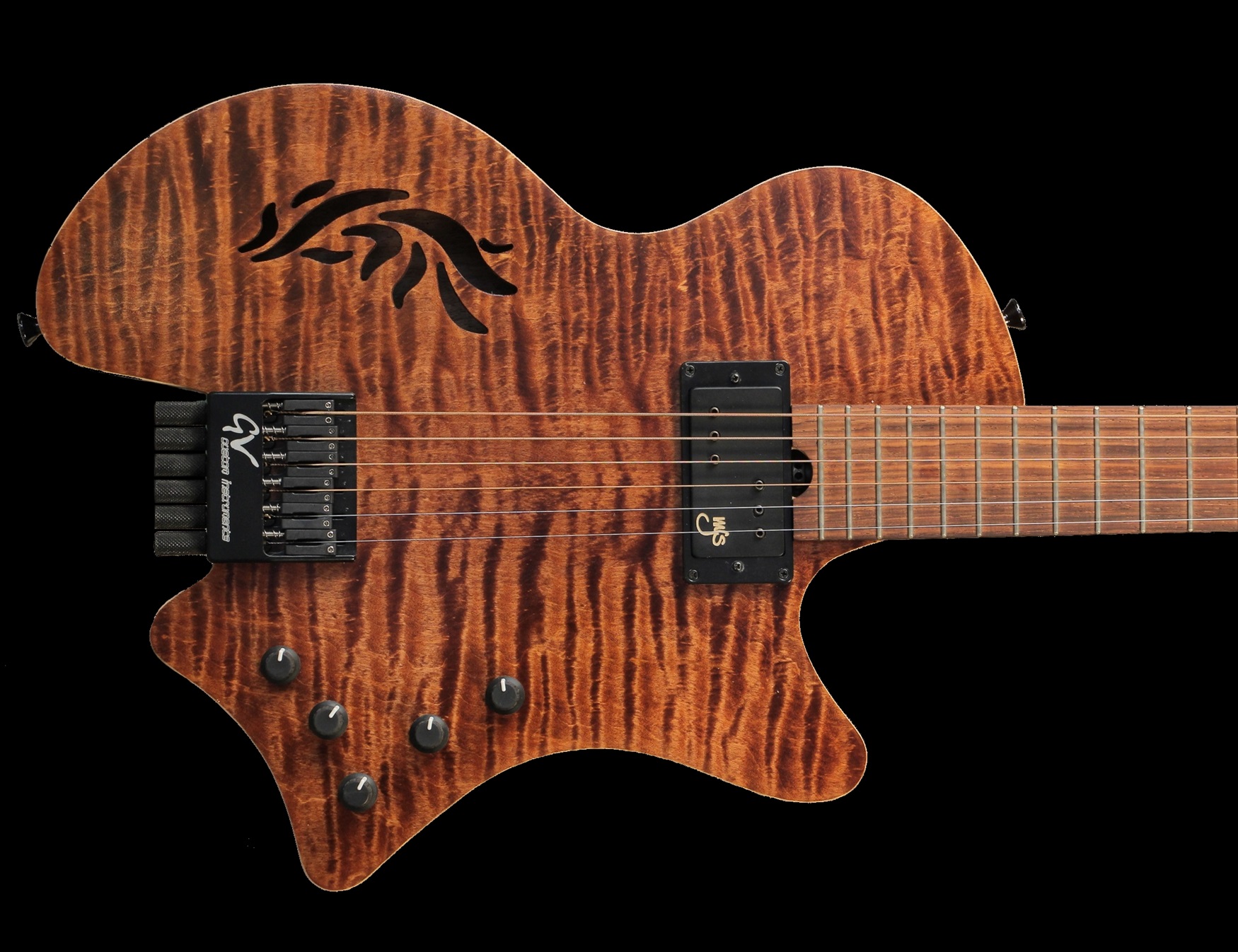 Headless Guitar GV Custom Instruments