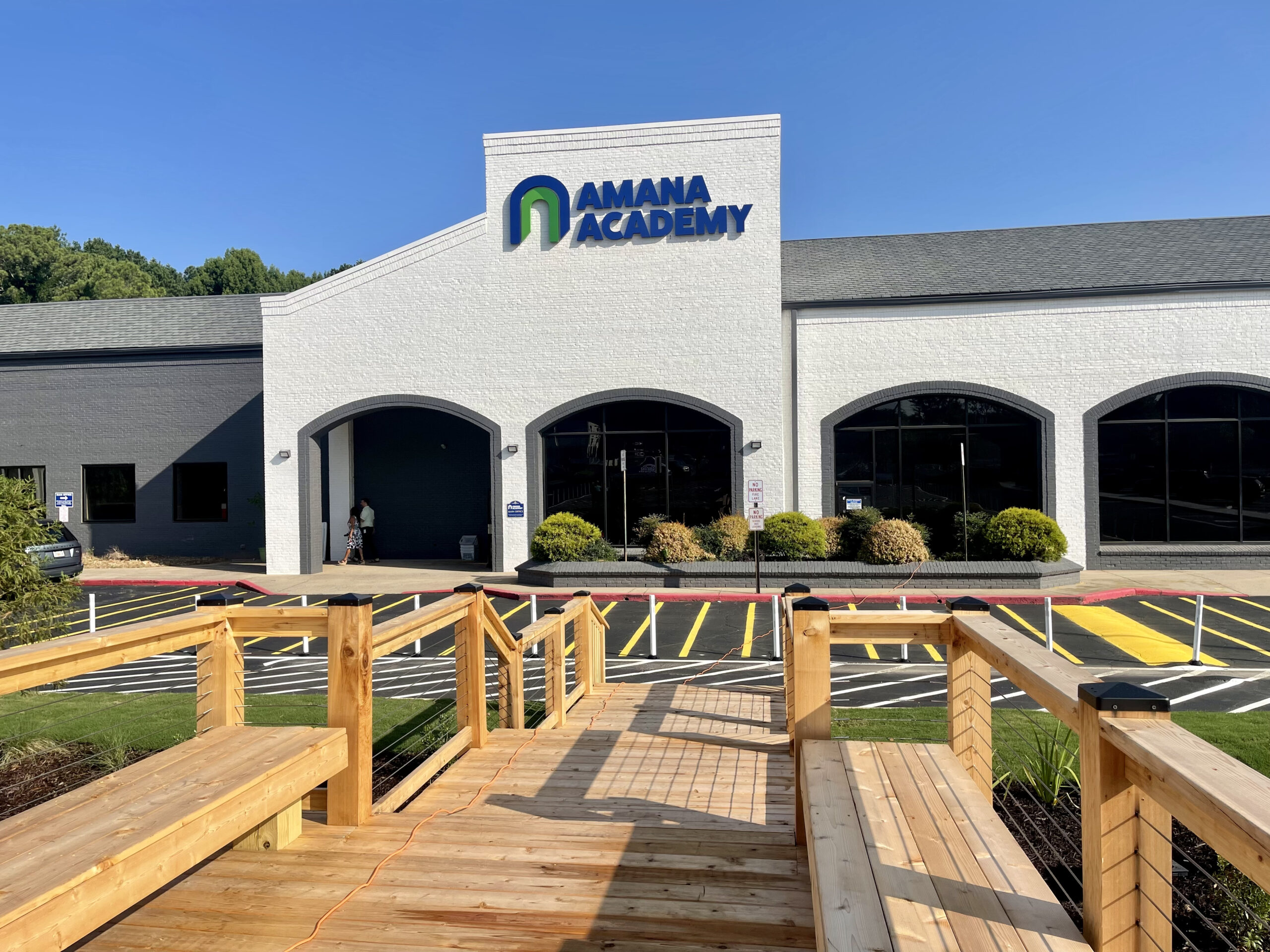 Amana Academy Charter School Bioswale - Goode Van Slyke Architecture