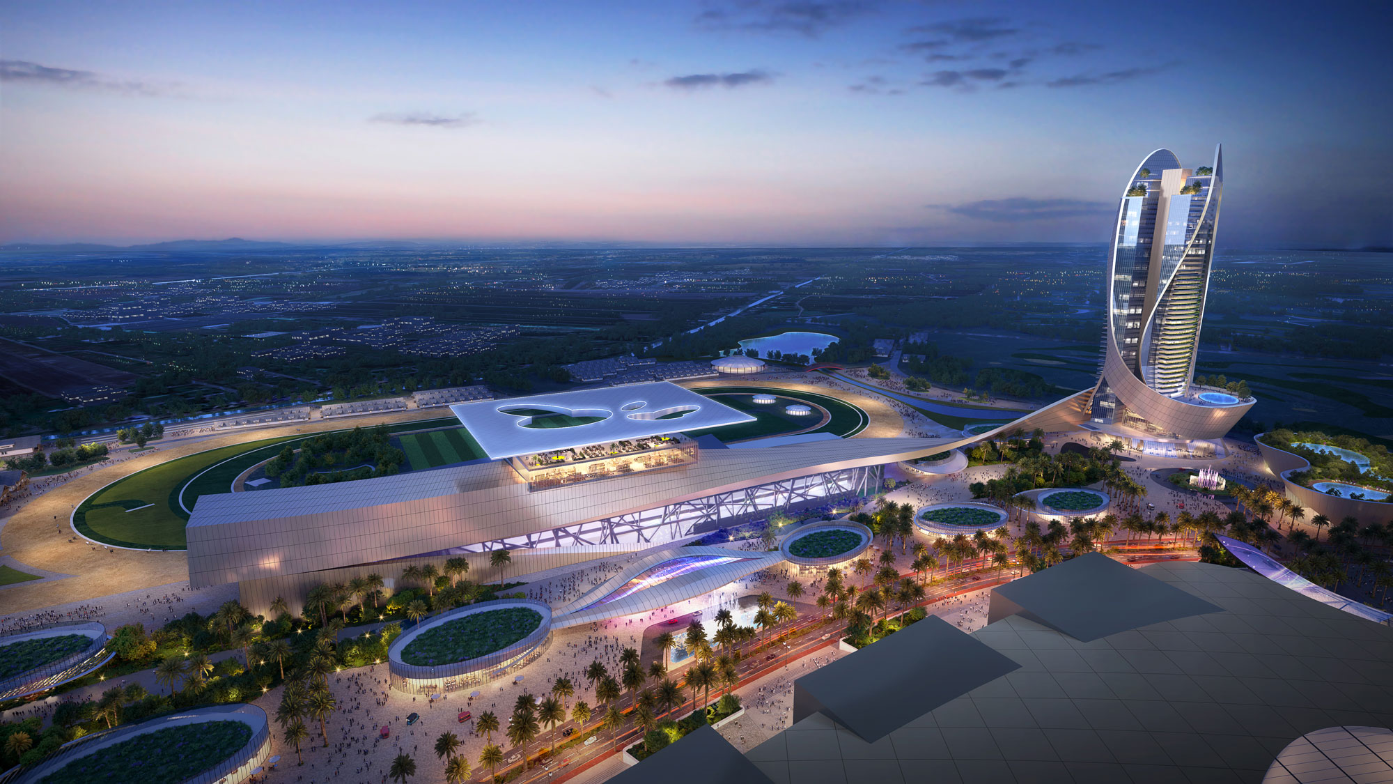 Horse Racing Complex Goode Van Slyke Architecture