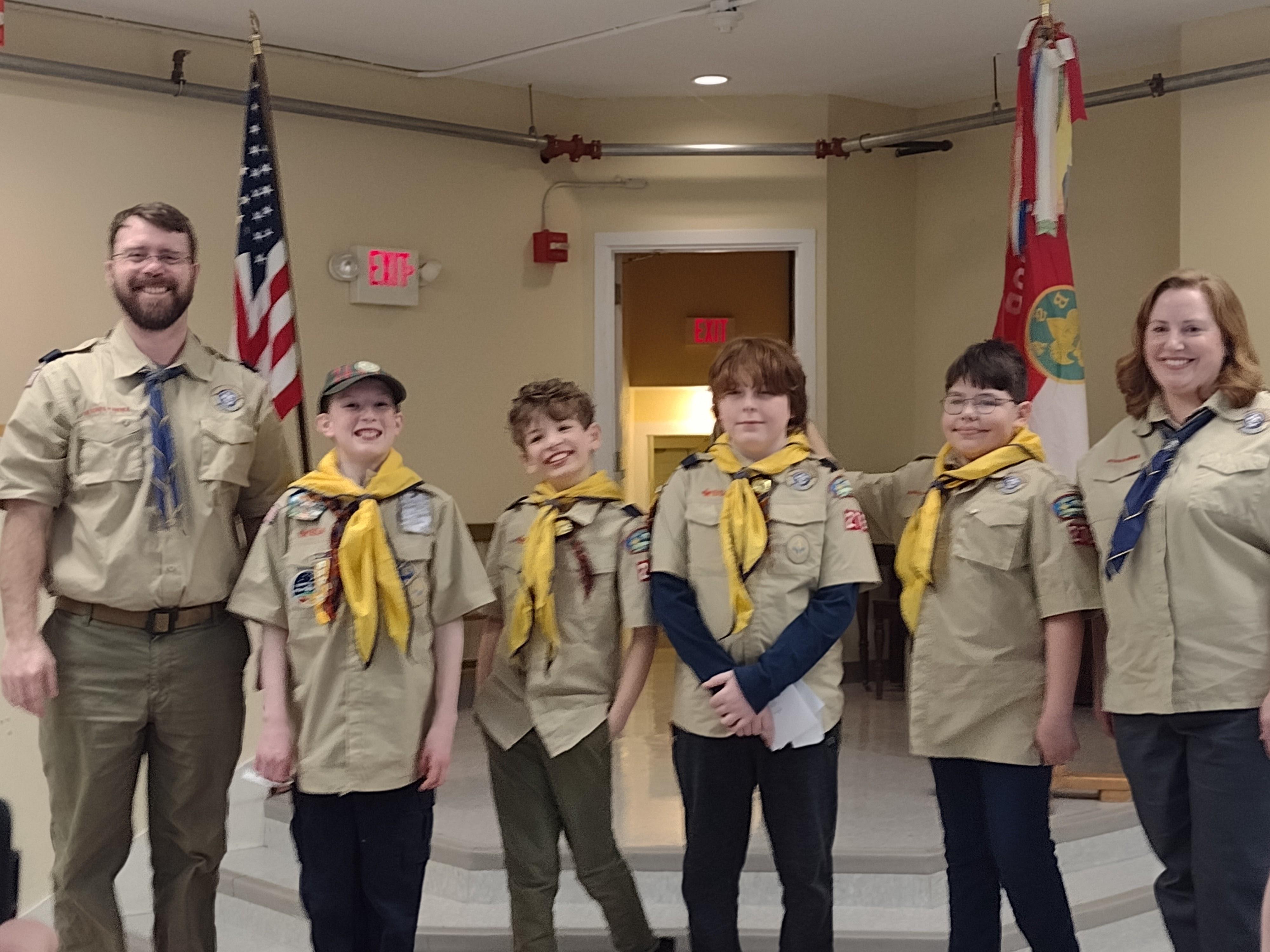 Congratulations to five of our fifth graders! Grantham Village School