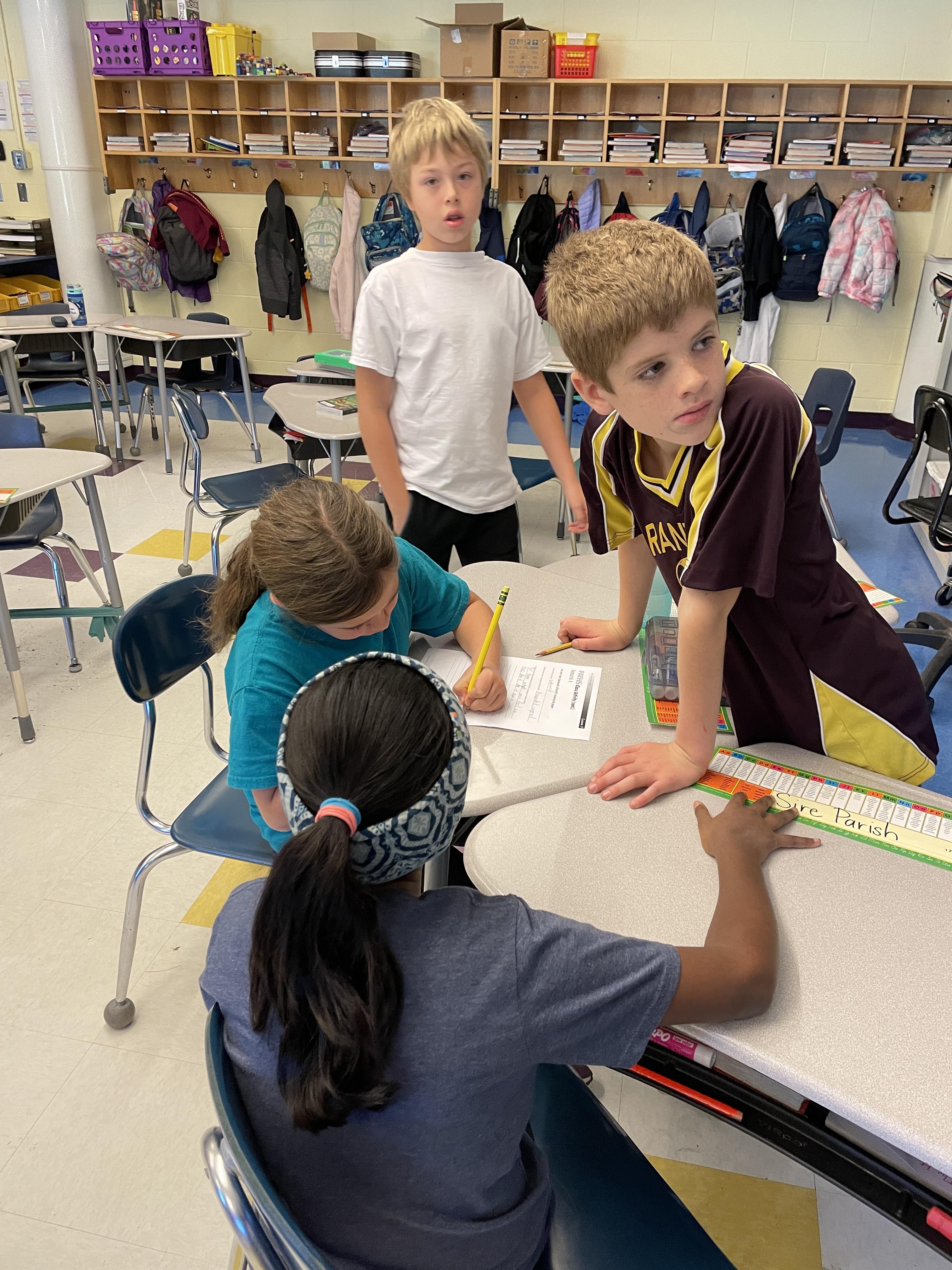 Fourth Grade Collaboration Grantham Village School