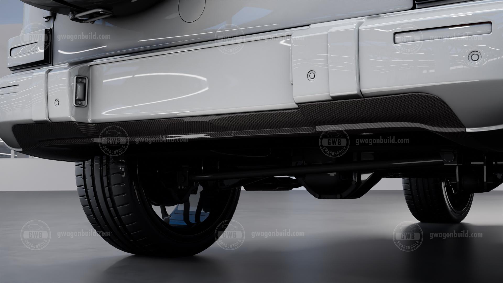 Rear Bumper Diffuser AMG MercedesBenz GClass Configurator