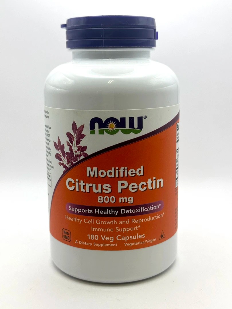 NOW Citrus Pectin (Modified) 180 Capsules G&W Herbs