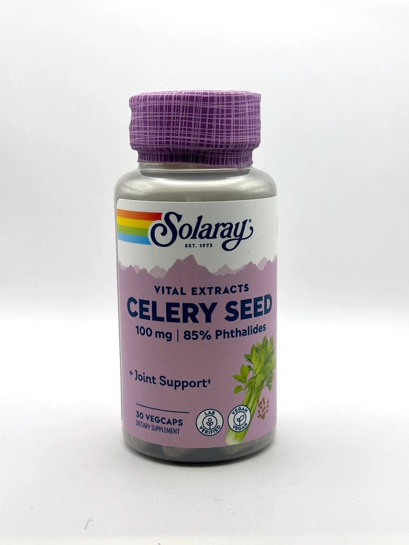 Solaray Celery Seed Extract 30 VegCaps G&W Herbs