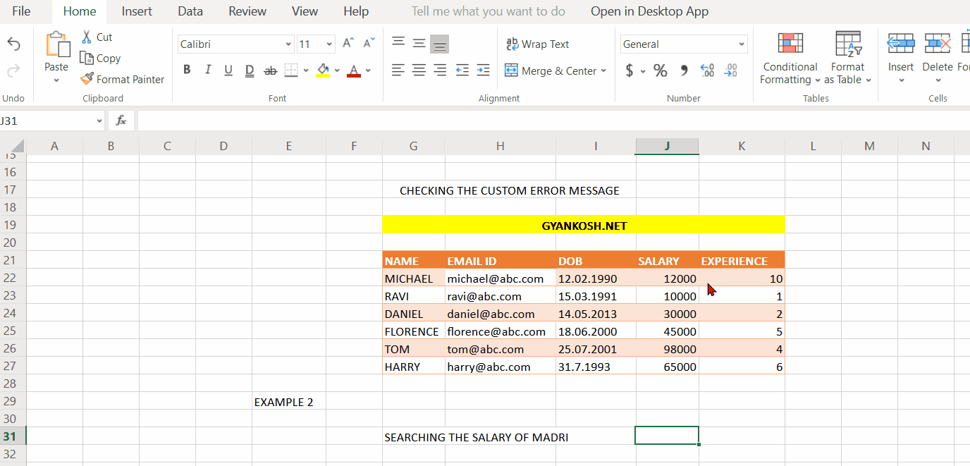 How to use XLOOKUP function in Excel ? with practice examples