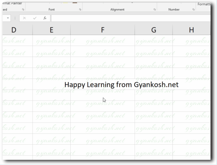 How to Cross out or Strike through in Excel?