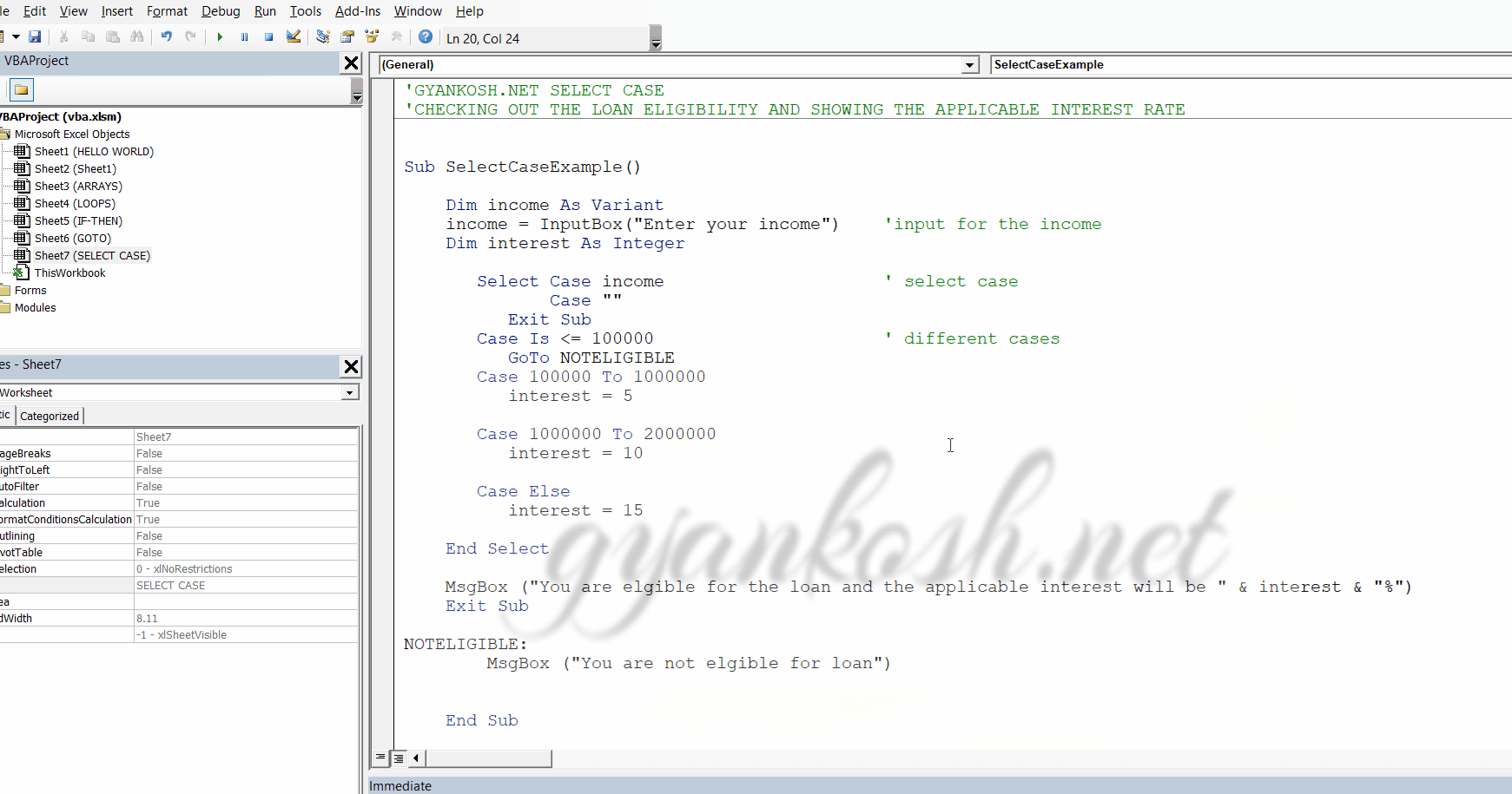The ways to use GOTO and SELECT CASE in VBA for Excel Complete Guide