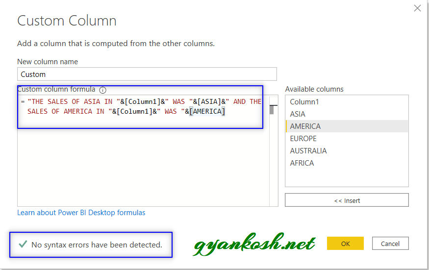 How to CONCATENATE in Power Query ? with Examples