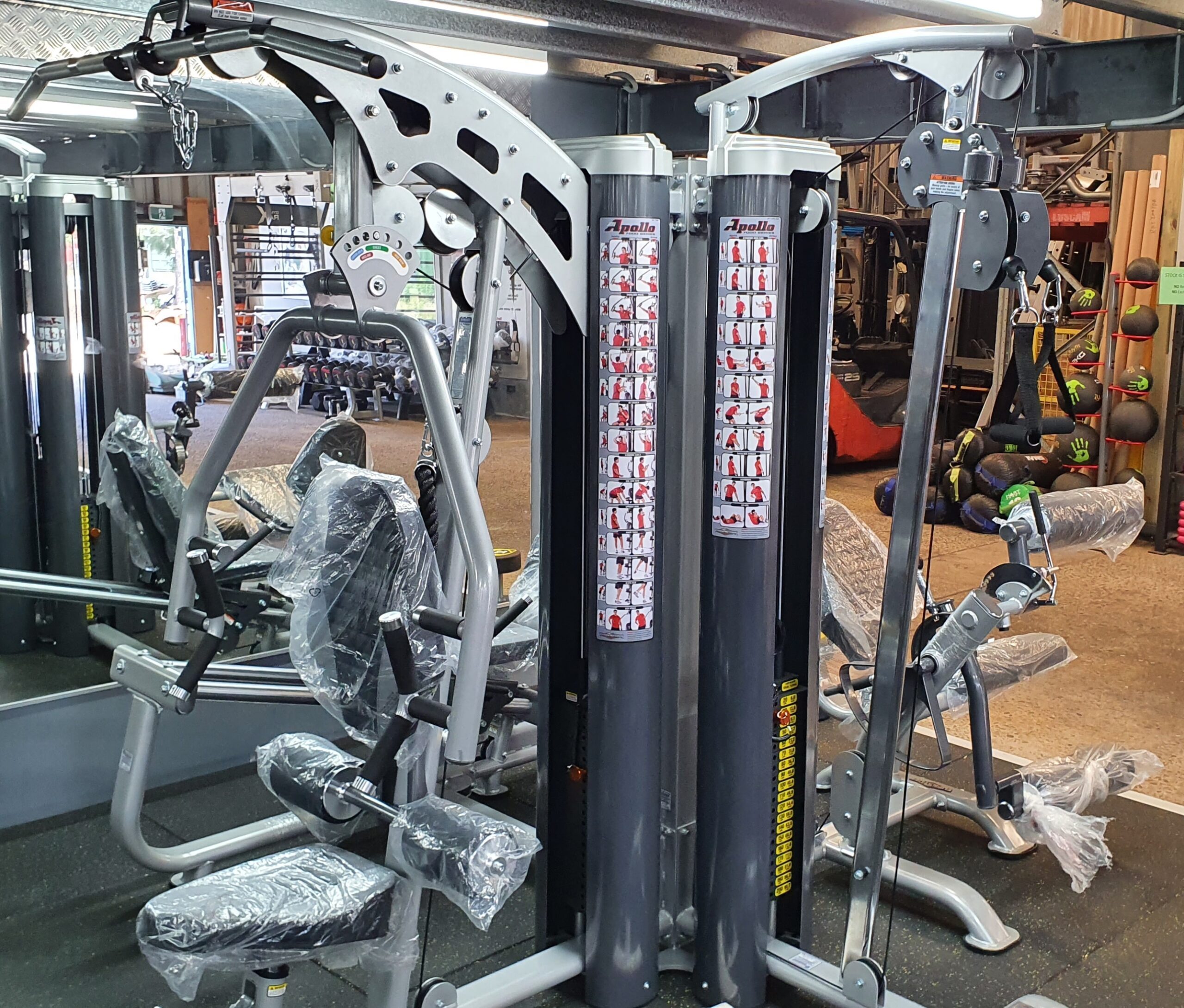 TuffStuff’s Apollo 7400 4-Station Multi Gym | Gym Solutions