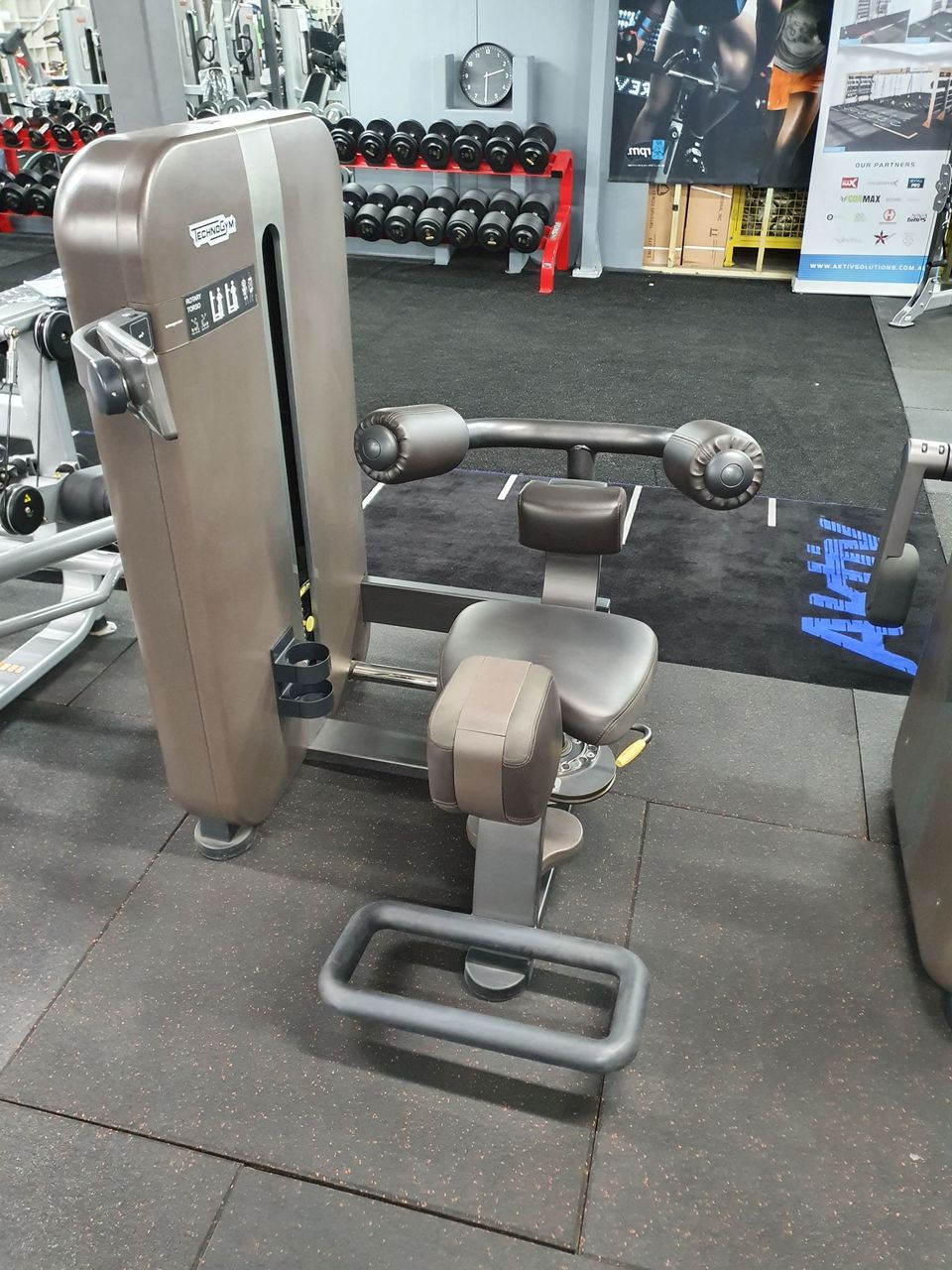 rotary torso machine technogym Aaron Brumfield