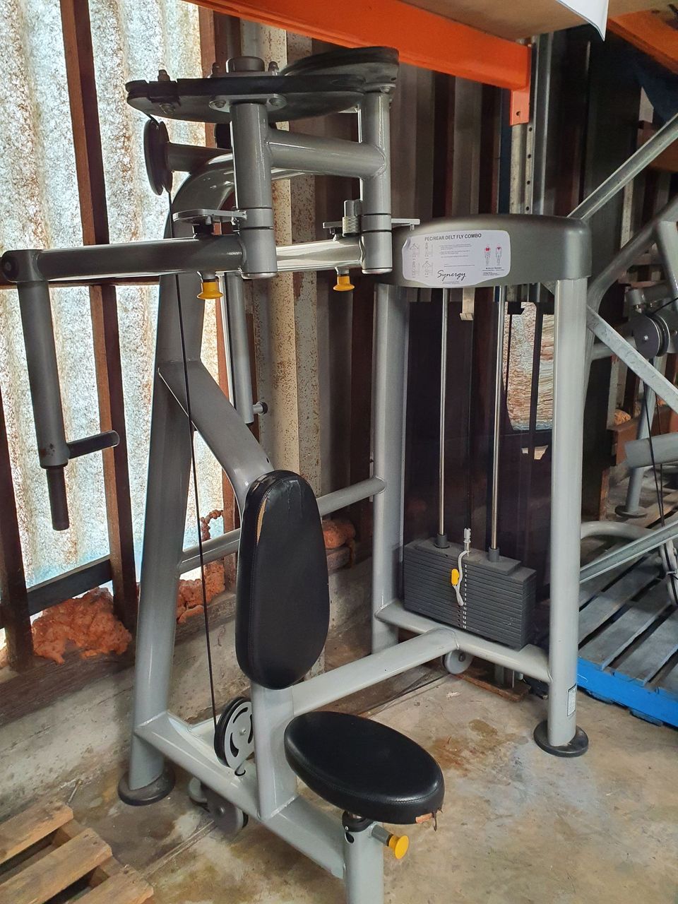 Synergy Pec Rear Delt Fly Combo Gym Solutions Sydney