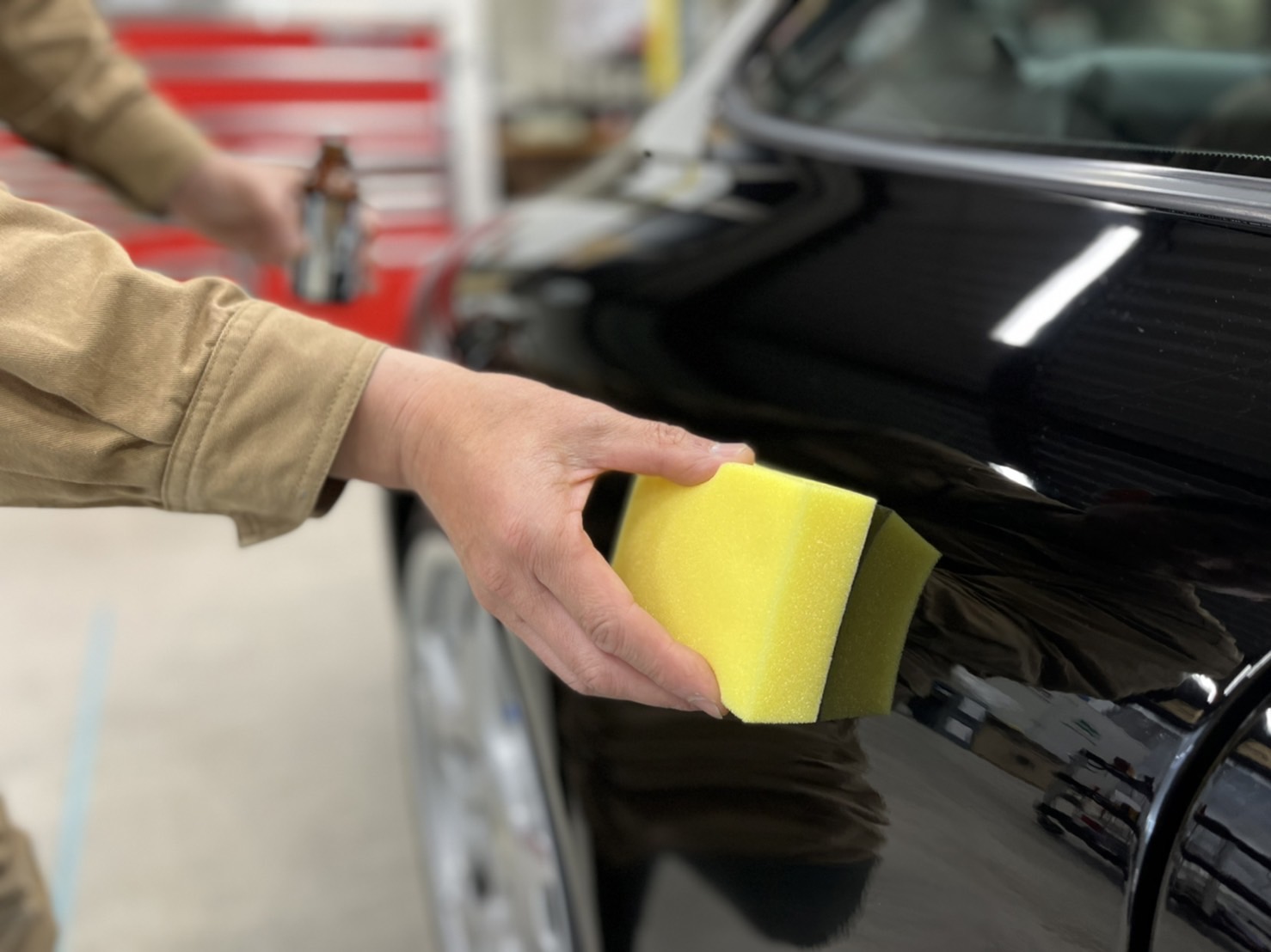 山梨県のG'ZOXガラス系コーティング施工店 プロワークオートリペアサービス