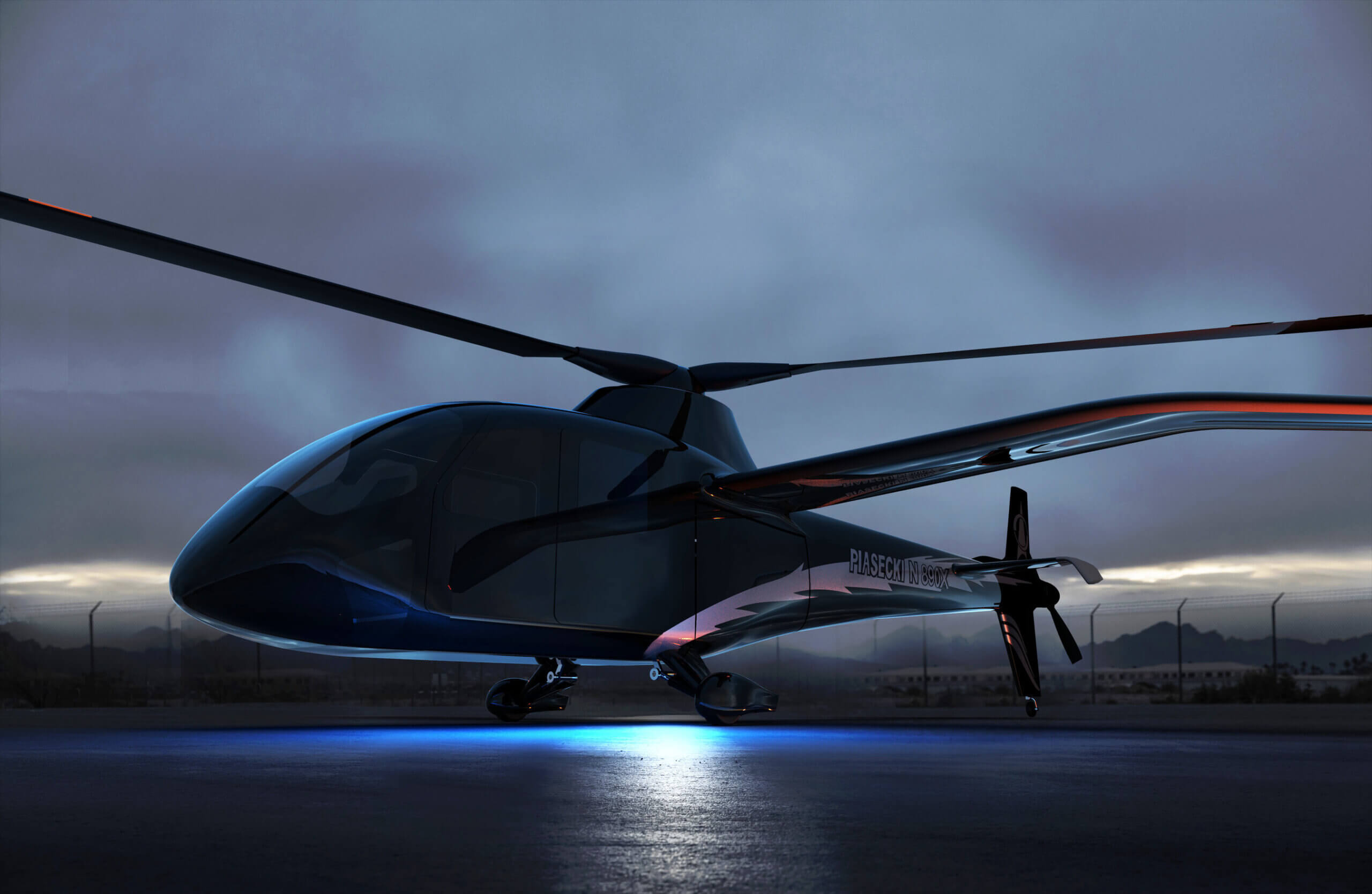 First glimpse at a hydrogenpowered helicopter Mobility H2 View