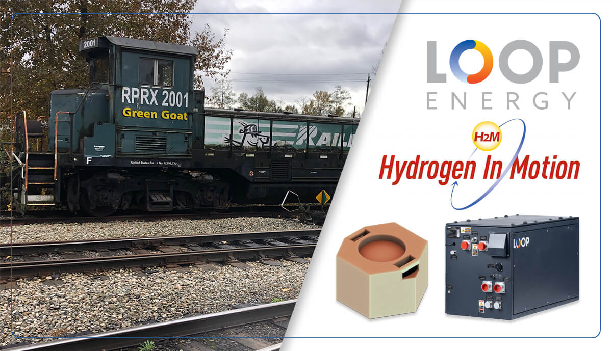 New hydrogen electric set for Canadian rails Mobility H2
