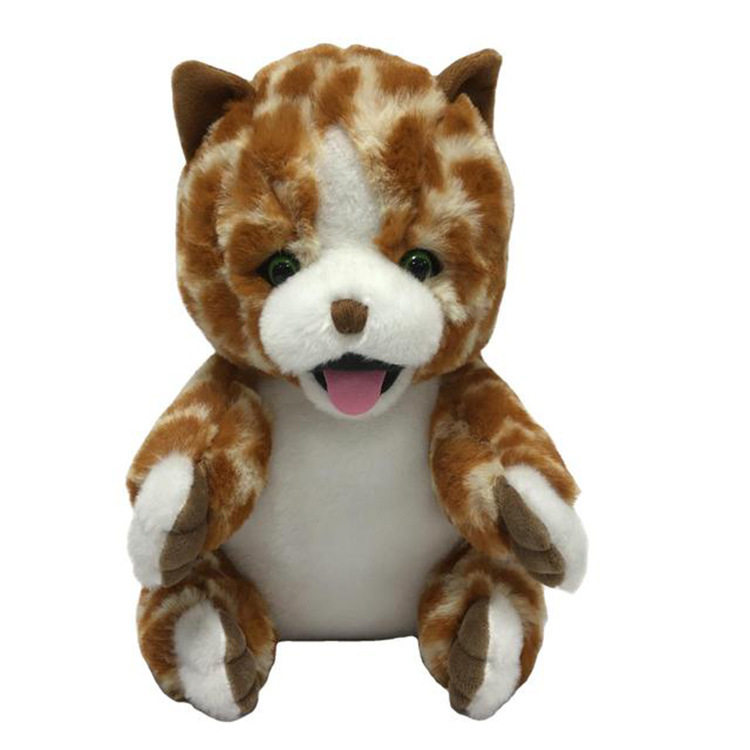 custom stuffed animals of your petplush dog toys sitting smile H2looking