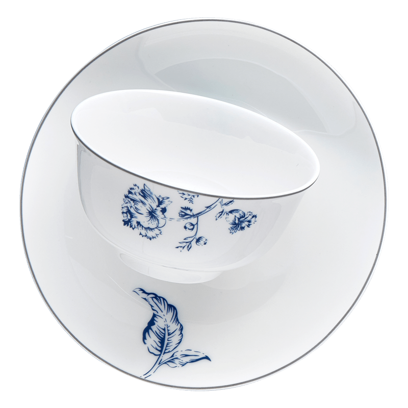 Bone China bowls 4.5inch Blue and white porcelain H2looking wholesale