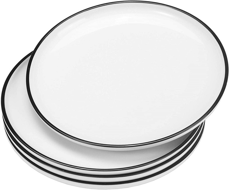 10inch white round dinner plate H2looking in bulk dinner set B2B